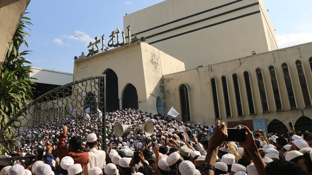ইসকনের নামে আওয়ামী লীগ আবার আসার চেষ্টা করছে: হেফাজত